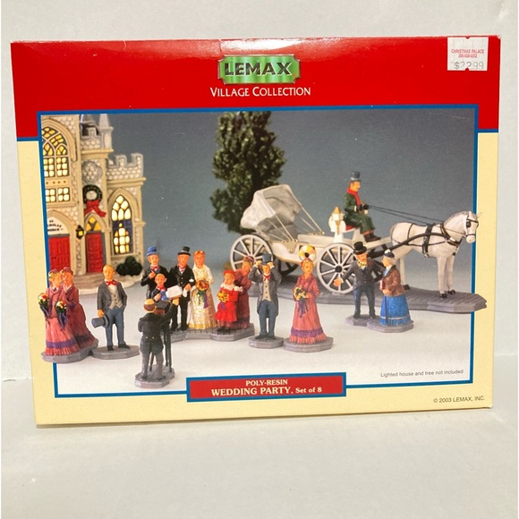 LEMAX 2003 Retired Village Collection “Wedding Party”. Never Displayed - Picture 1 of 7